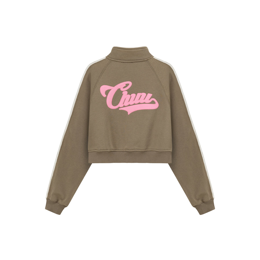 CHUU Sporty Loose Zip-Up Jacket