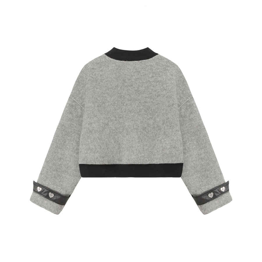 CHUU Raglan Two Toned Jacket