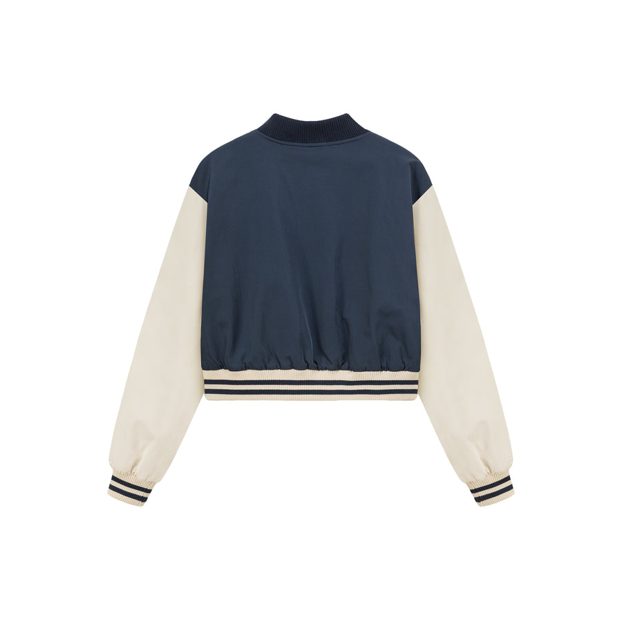 CHUU Varsity Boxy Sporty Jacket