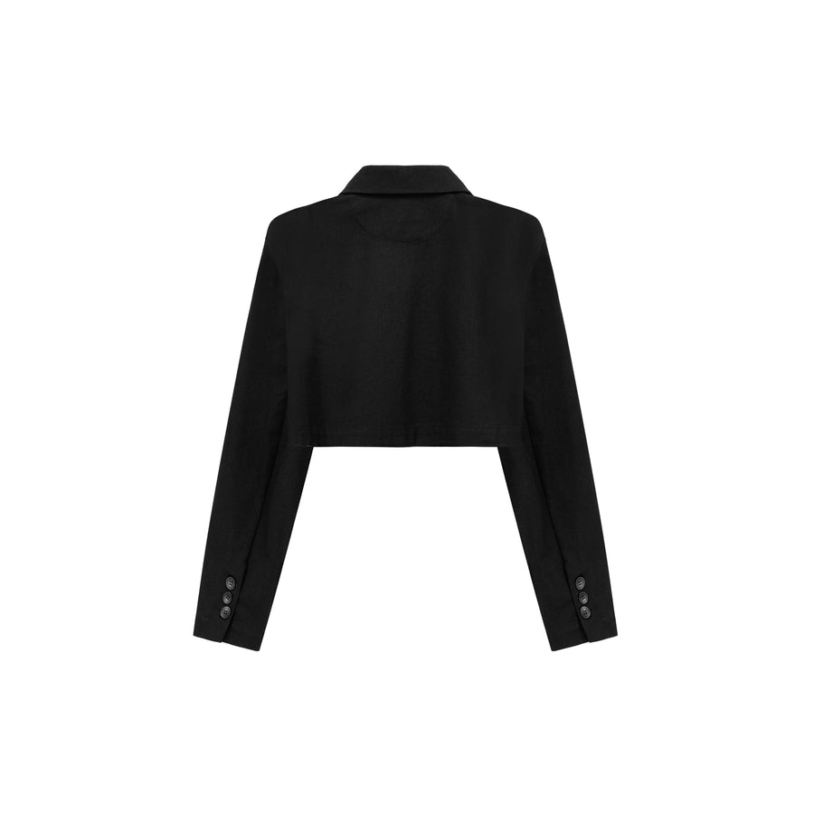 CHUU Crop Boxy Jacket