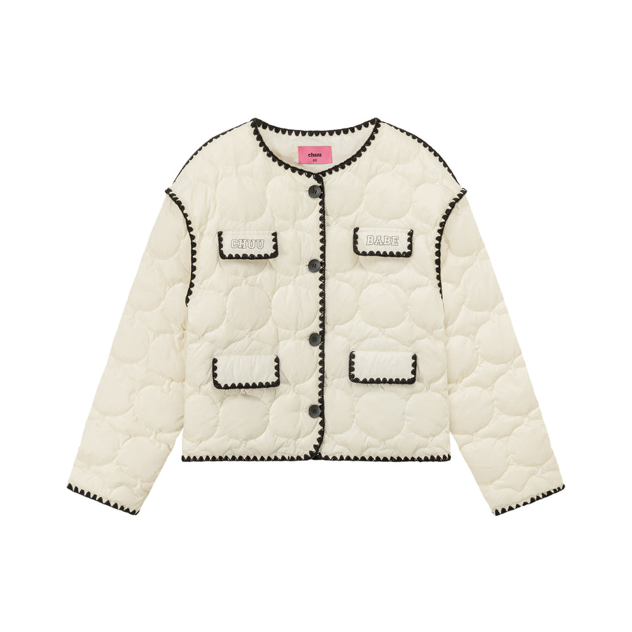 CHUU Light Quilt Padded Jacket