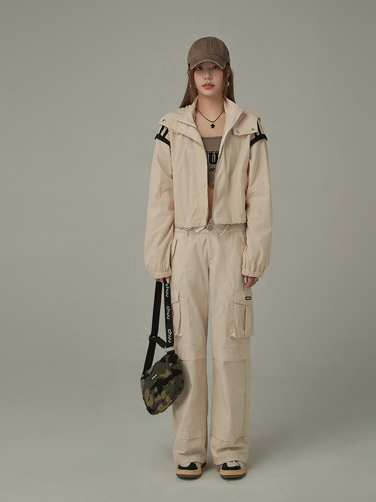 CHUU Oversized Hooded Lined Jacket