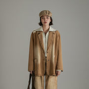 Boxy Single Blazer Jacket