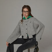 Raglan Two Toned Jacket