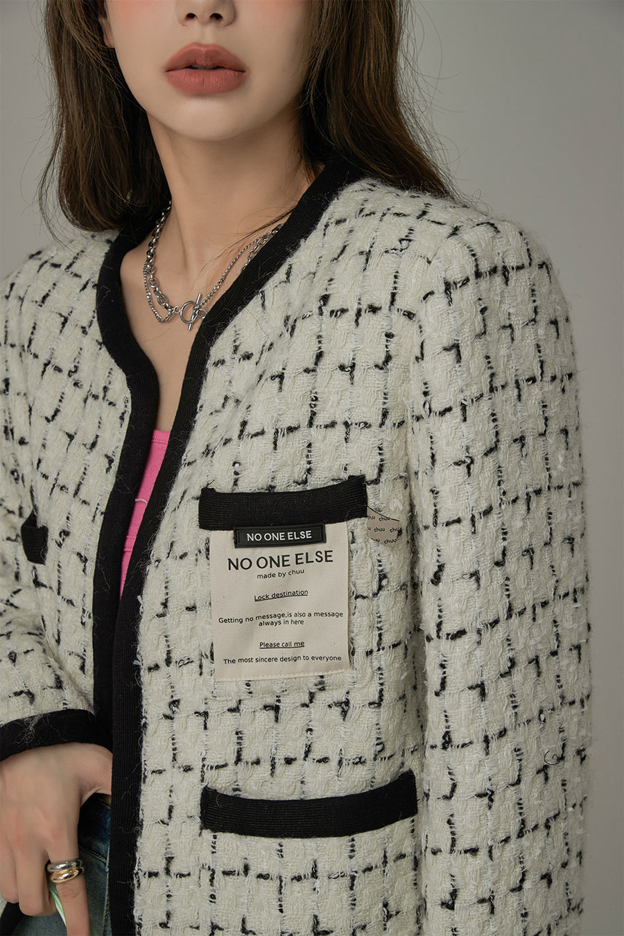 CHUU Getting The Message Jacket