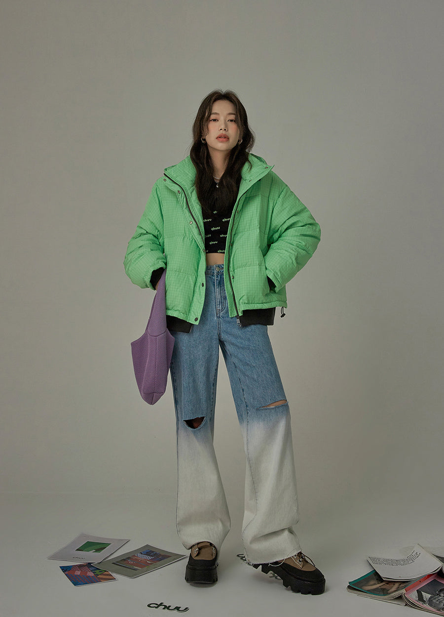 CHUU I Want To See You Again Padded Jacket