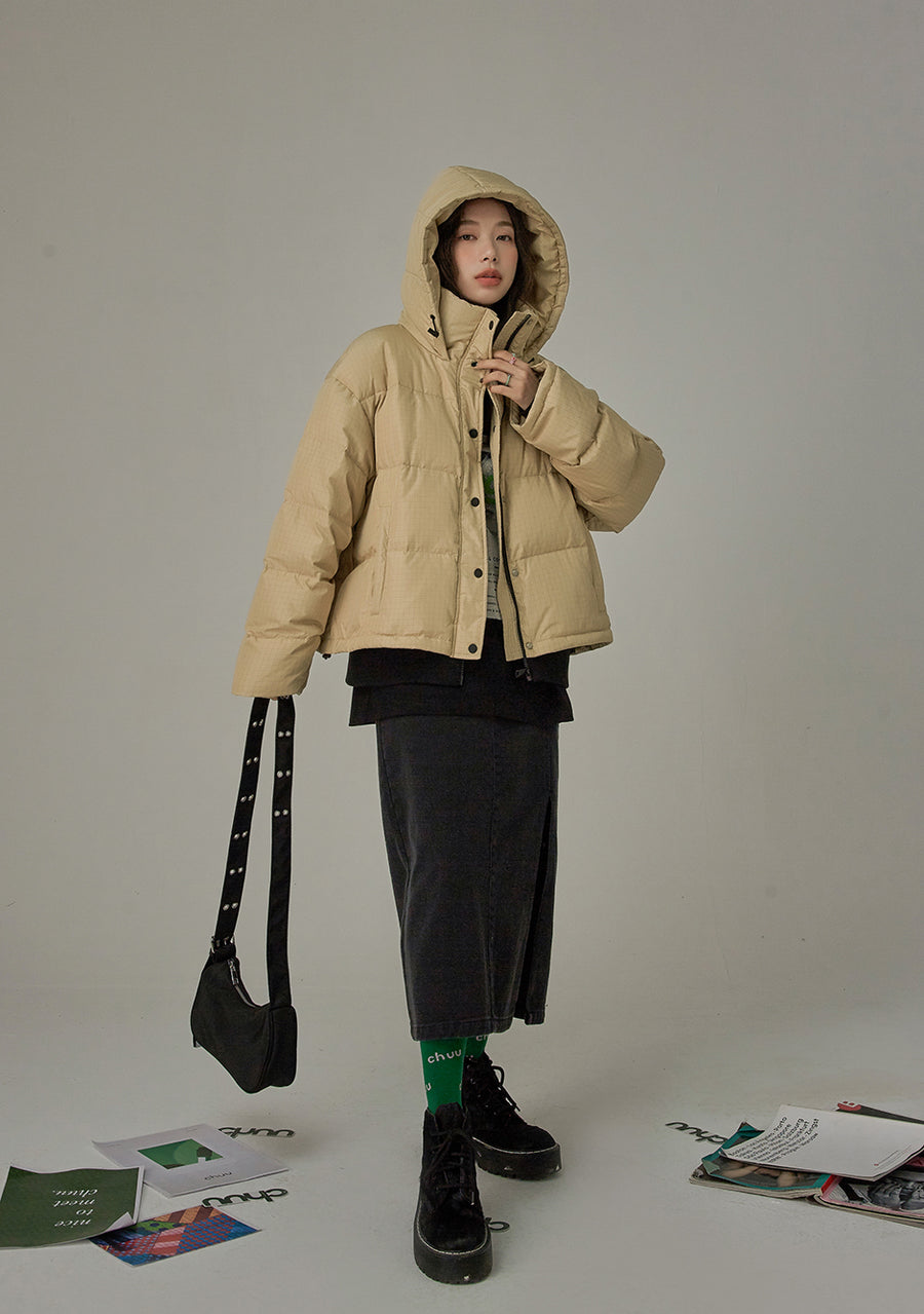 CHUU I Want To See You Again Padded Jacket