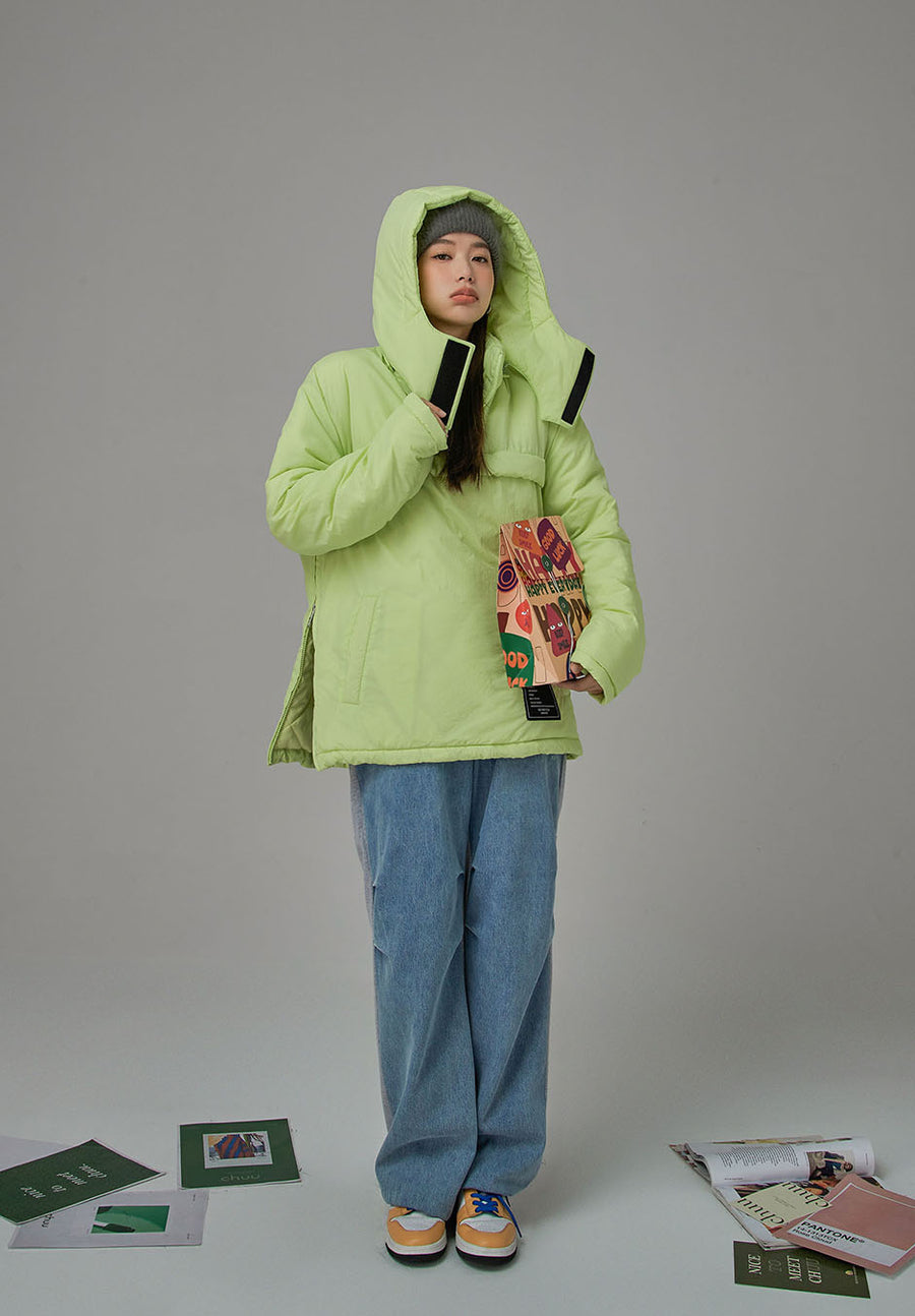 CHUU Everything Goes Well Anorak Padded Jacket