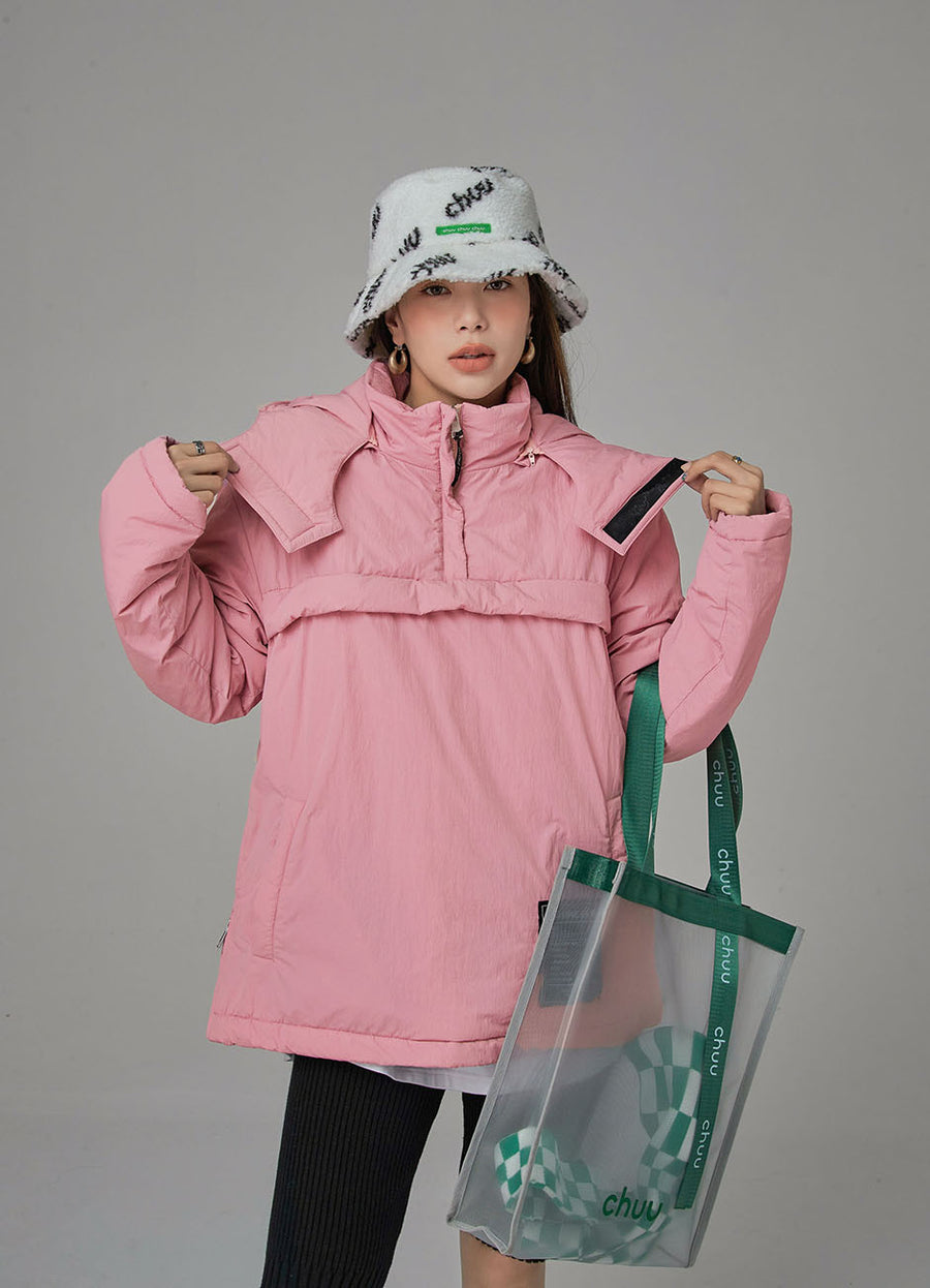 CHUU Everything Goes Well Anorak Padded Jacket