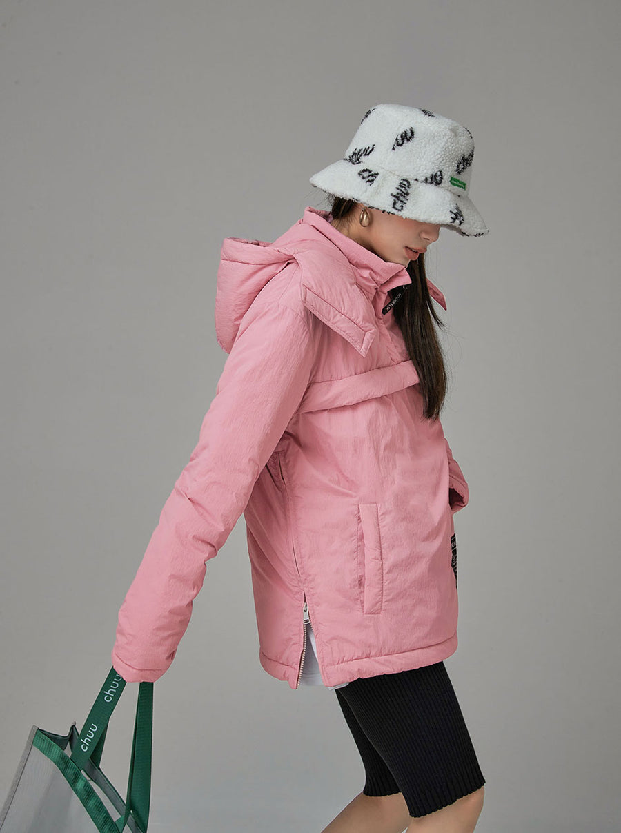 CHUU Everything Goes Well Anorak Padded Jacket