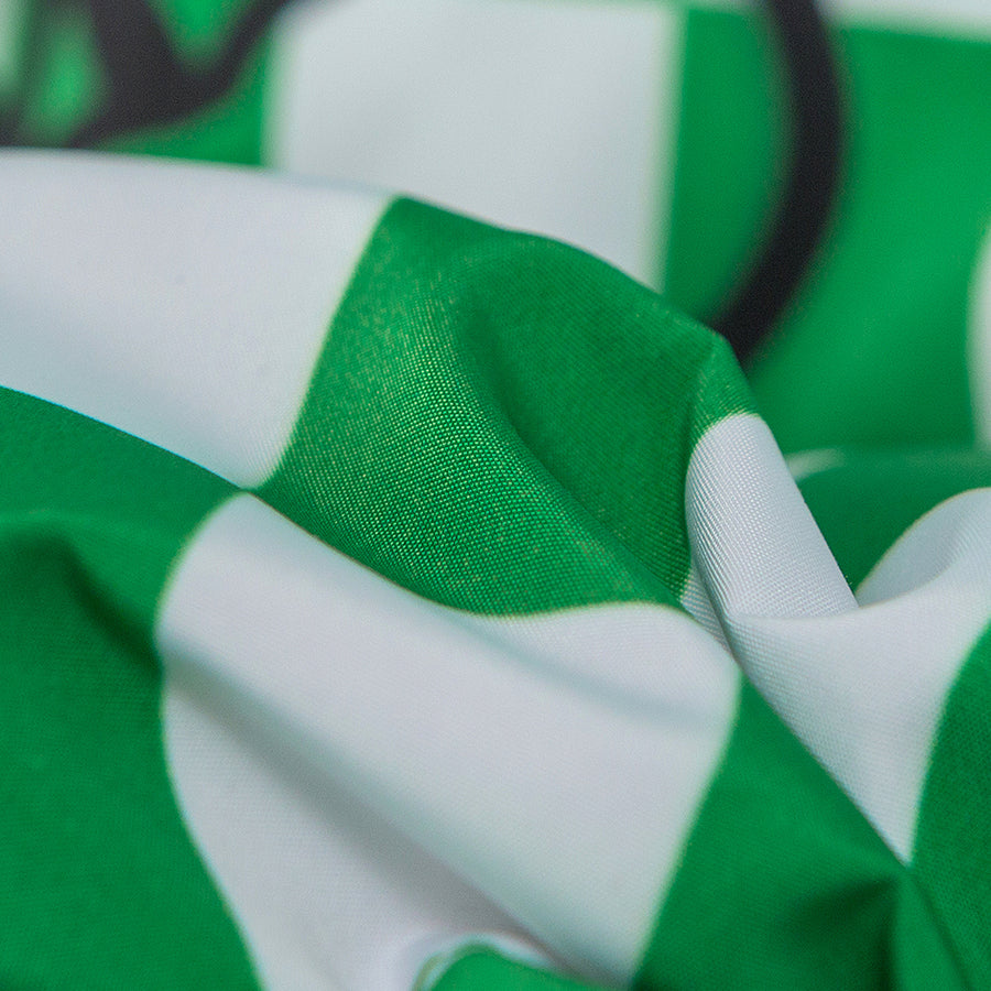 CHUU Cherries And Winter Chekchered Padded Jacket