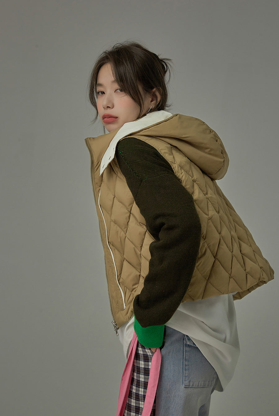 CHUU Fasten Your Seastbeals Padded Jacket