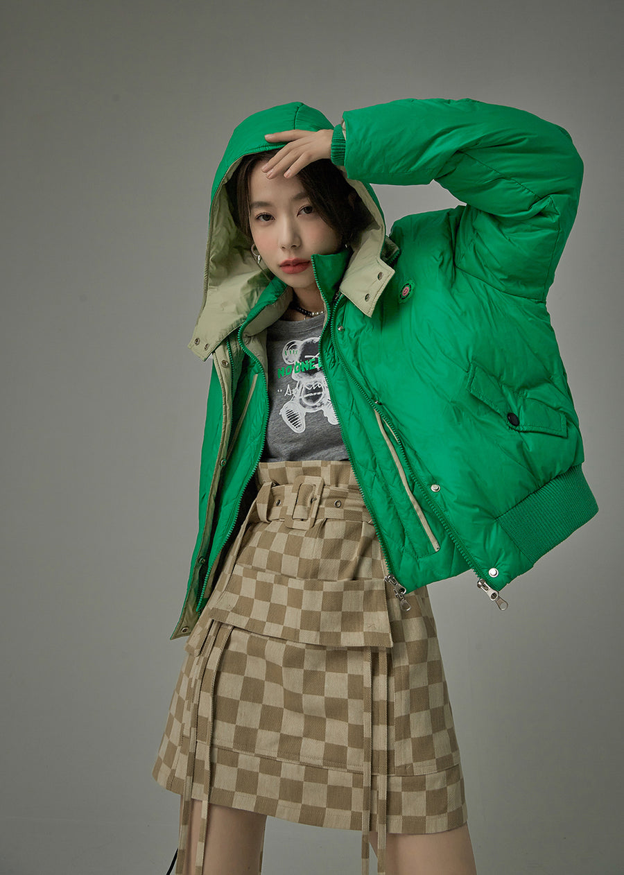 CHUU Fasten Your Seastbeals Padded Jacket