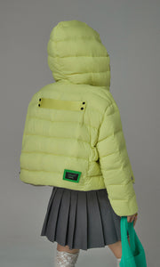 Y2K And Lemons Drapped Padded Jacket