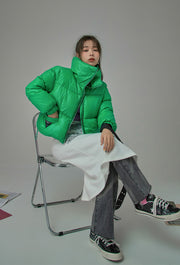 Just Be True To Yourself Padded Jacket