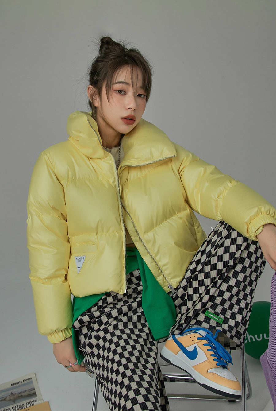 CHUU Just Be True To Yourself Padded Jacket