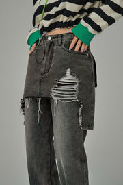 Promise Is A Sweet Lie Denim Jeans