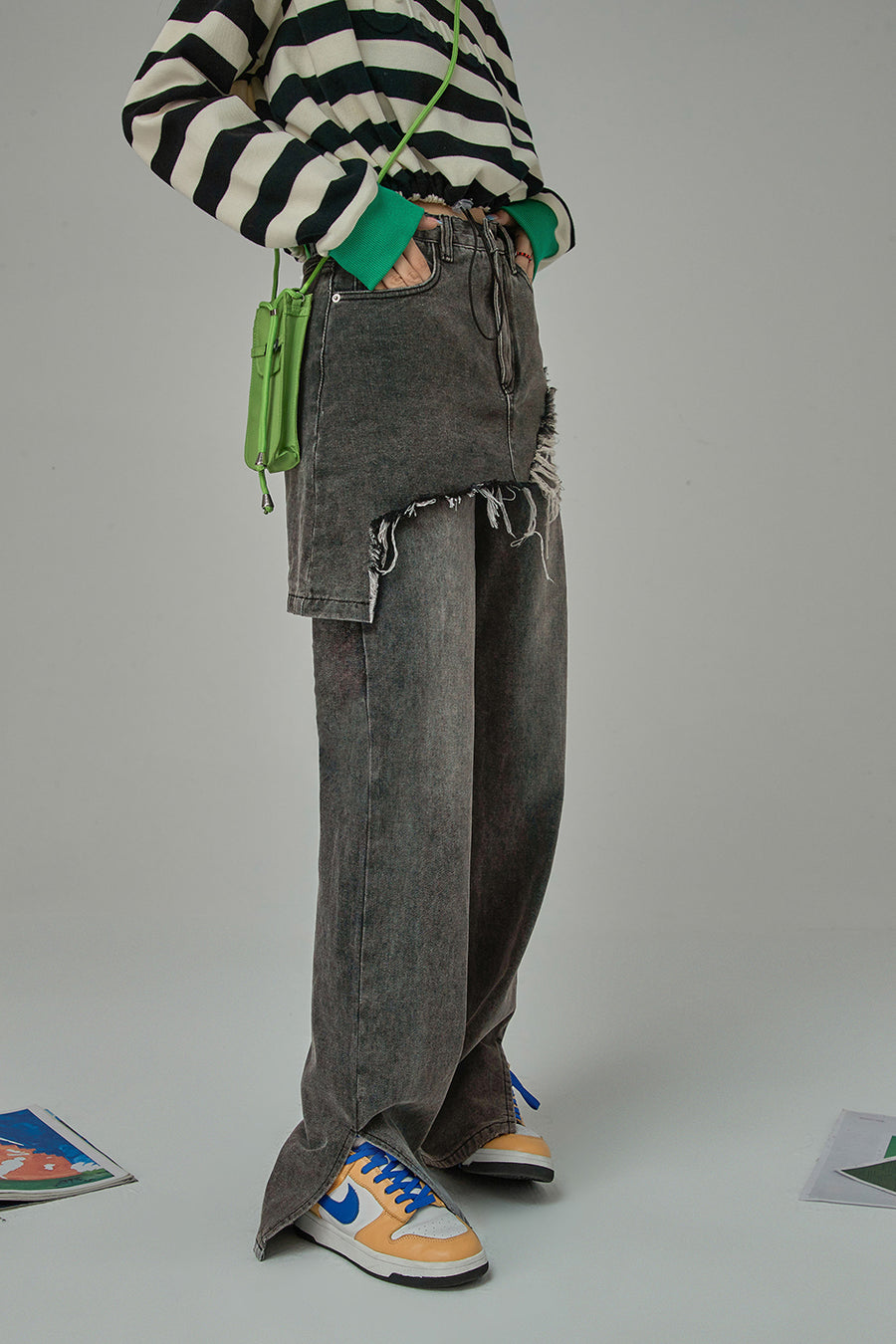 CHUU Promise Is A Sweet Lie Denim Jeans