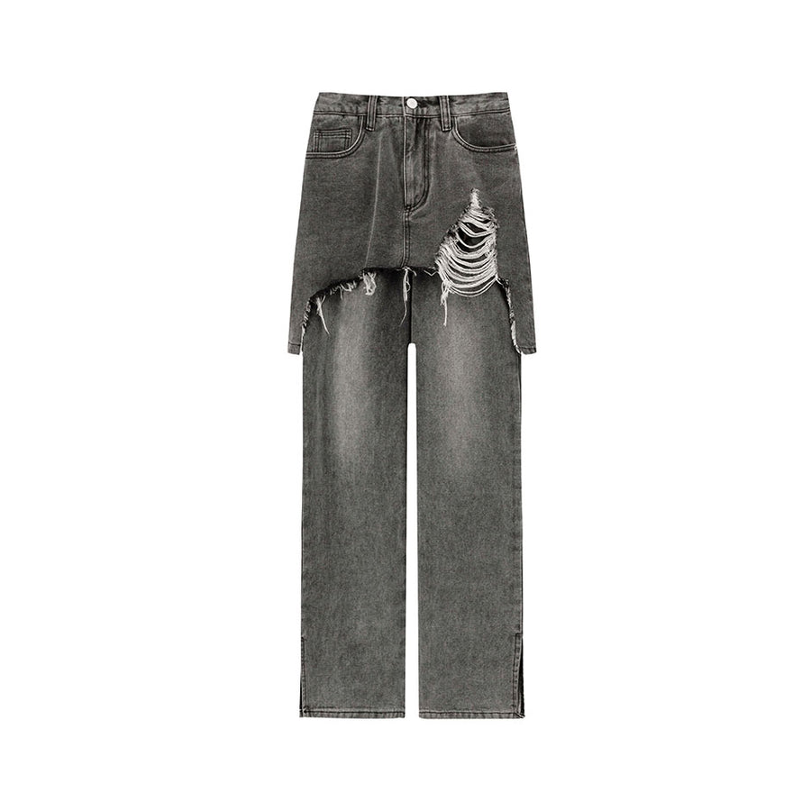 CHUU Promise Is A Sweet Lie Denim Jeans