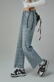 Growing Heart Straight Jeans