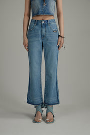 Semi Bootcut Denim Jeans