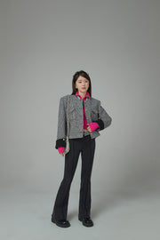 Main Character Dreams Vintage Button Tweed Jacket
