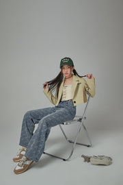 Obessed With Chuu High-Waist Jeans