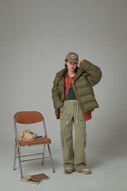 Fast Forward Oversized Hooded Padded Jacket