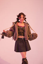 History In The Making Cozy Fleece Hooded Jacket