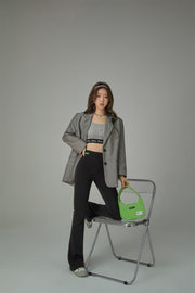 Keeping Secrets Open Back Suit Jacket