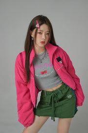 Im Doing Fine Zipper Jacket