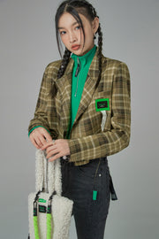 Dream Until Its Your Reality Check Jacket