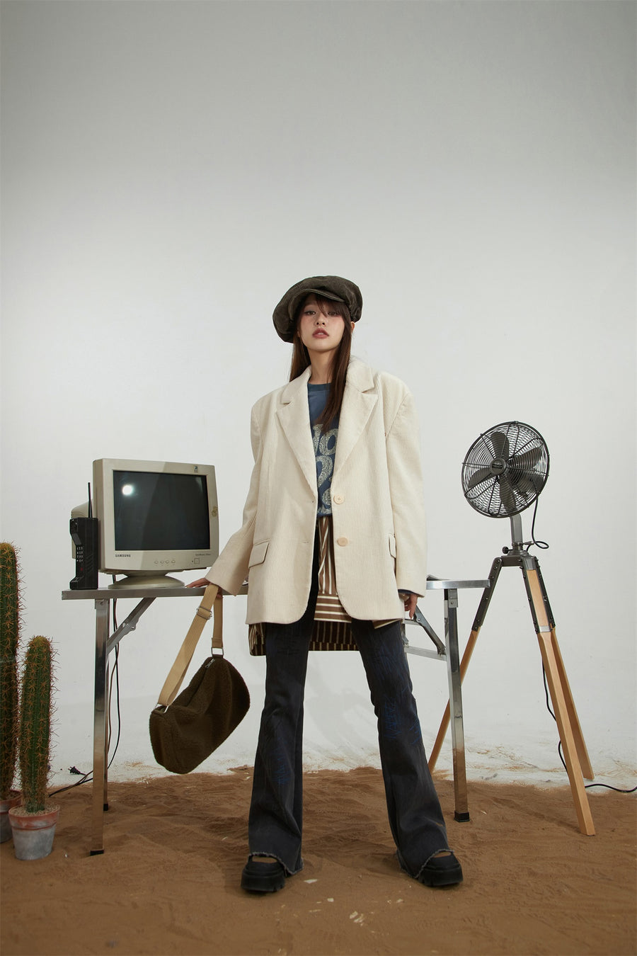 CHUU French Oversized Jacket