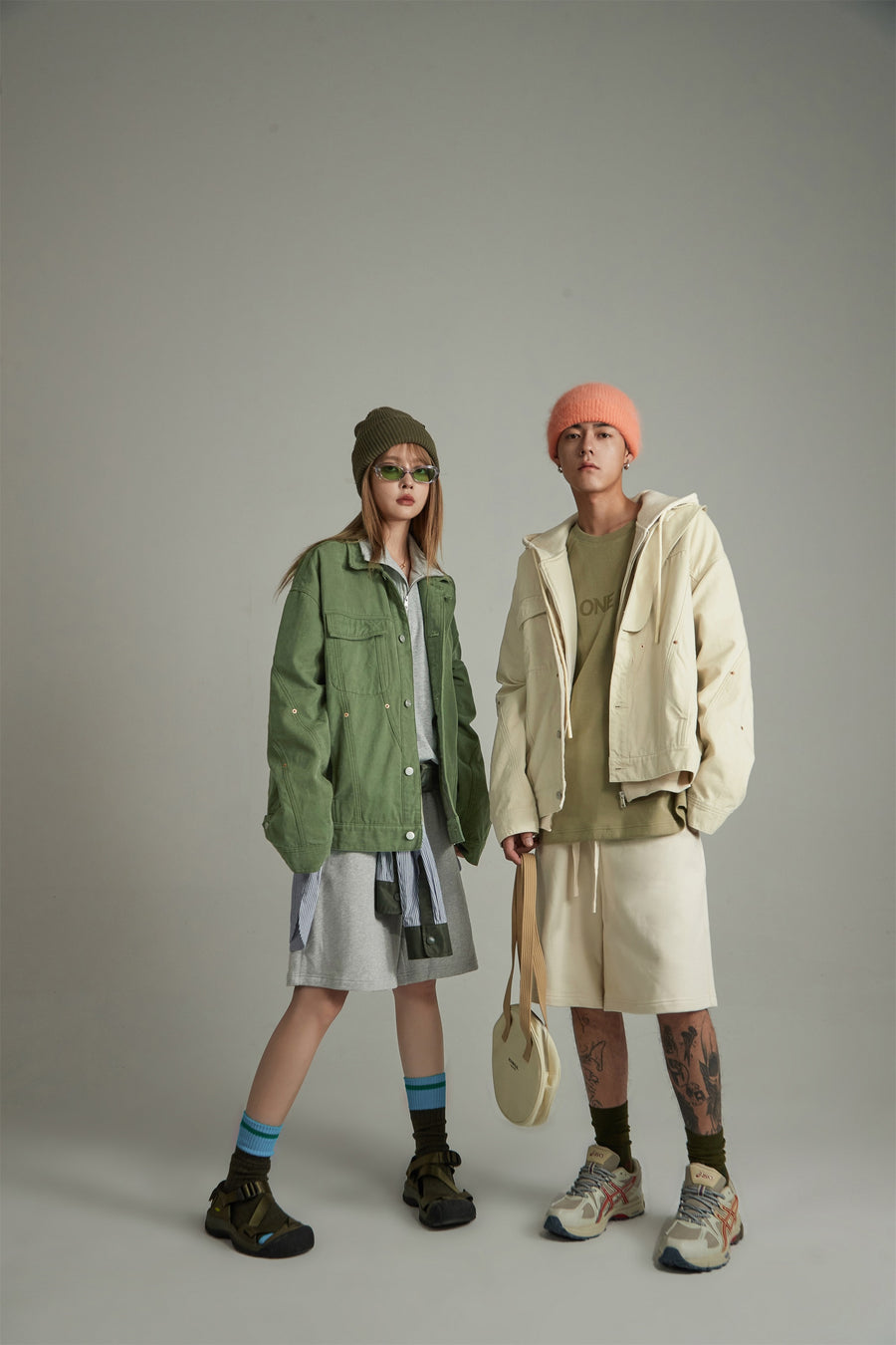 CHUU Simple Button Up Outer Jacket