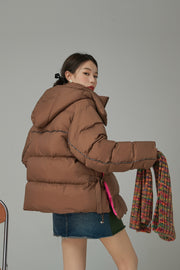 Fast Forward Oversized Hooded Padded Jacket