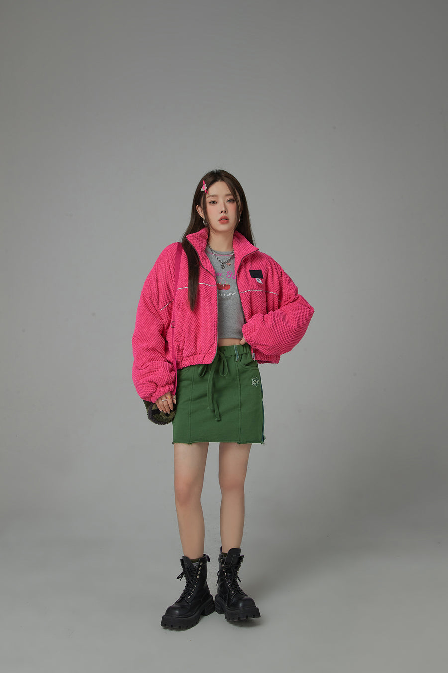 CHUU Im Doing Fine Zipper Jacket