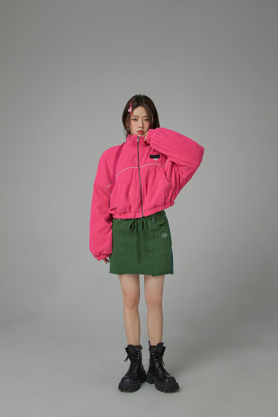 CHUU Im Doing Fine Zipper Jacket