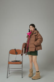 Fast Forward Oversized Hooded Padded Jacket