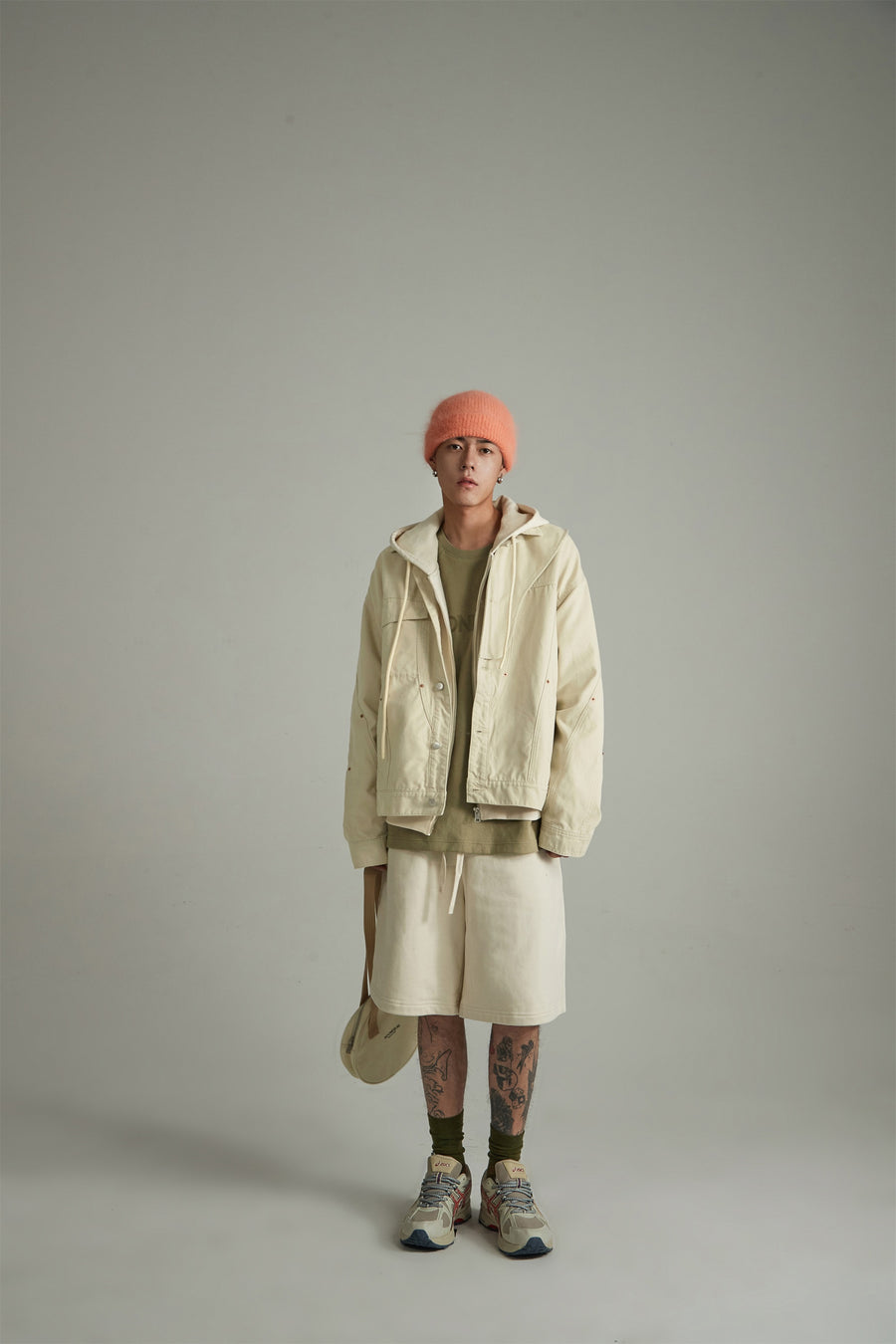 CHUU Simple Button Up Outer Jacket