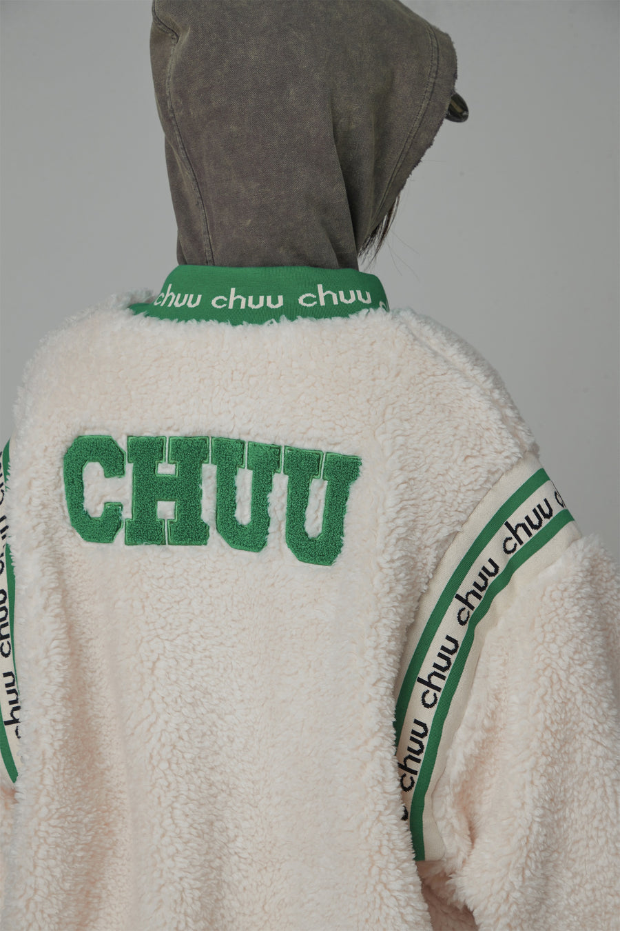 CHUU Sheep Fleece Jumper Zip-Up Jacket