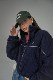 Im Doing Fine Zipper Jacket