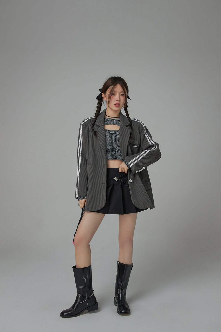 CHUU Head Up Vintage Loose-Fit Jacket