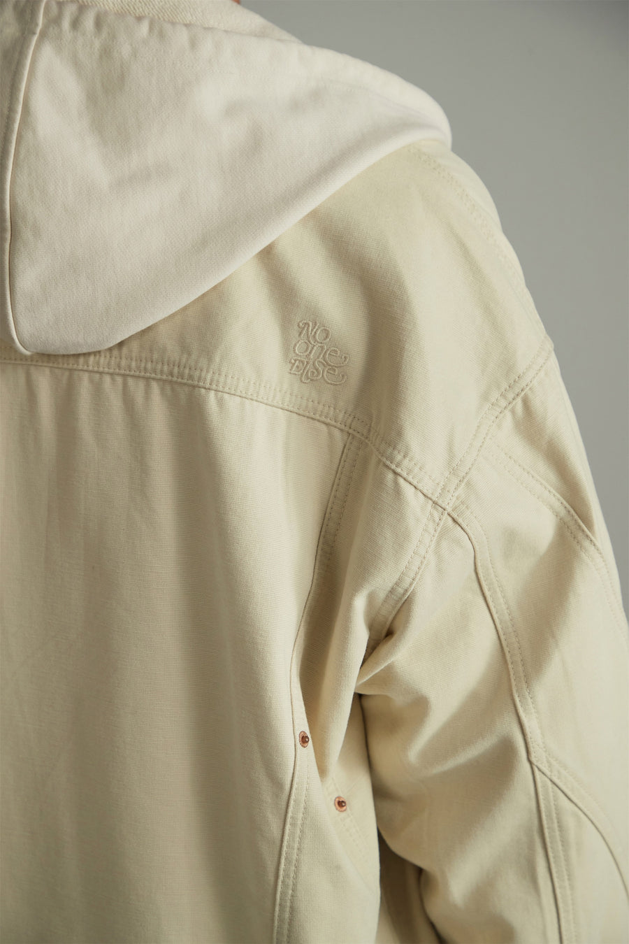 CHUU Simple Button Up Outer Jacket