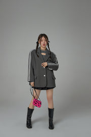 Head Up Vintage Loose-Fit Jacket