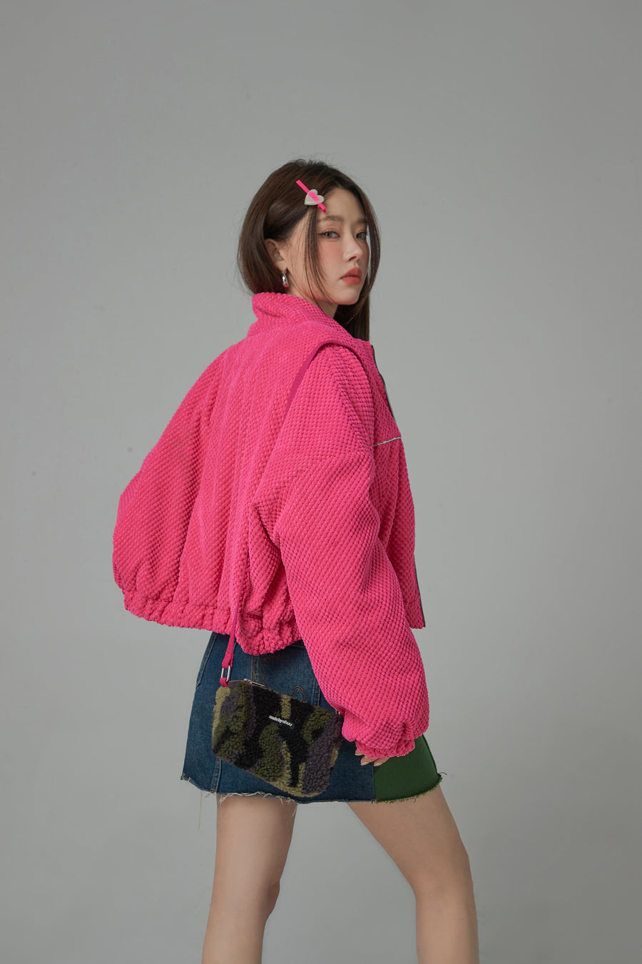 CHUU Im Doing Fine Zipper Jacket