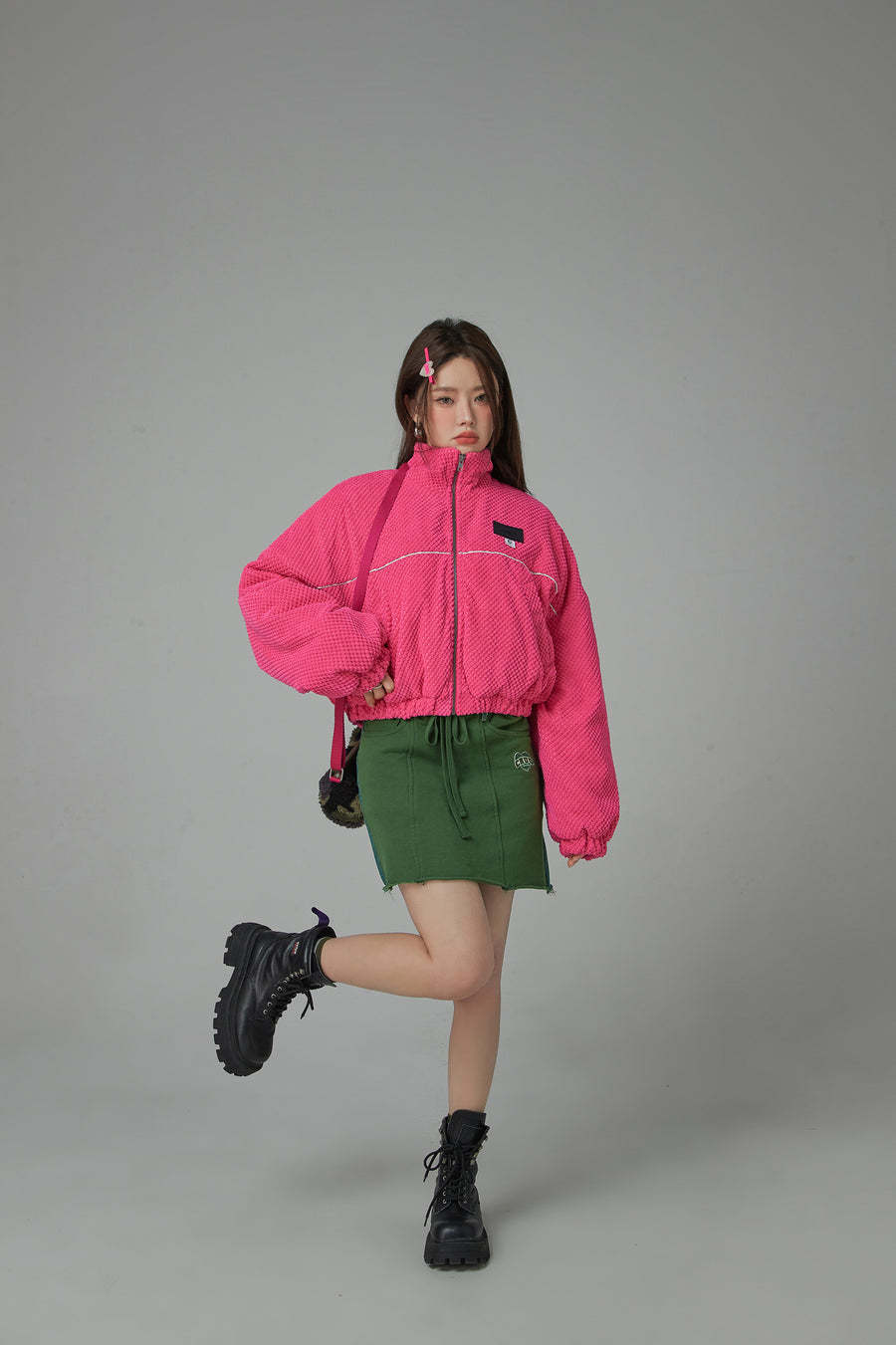 CHUU Im Doing Fine Zipper Jacket