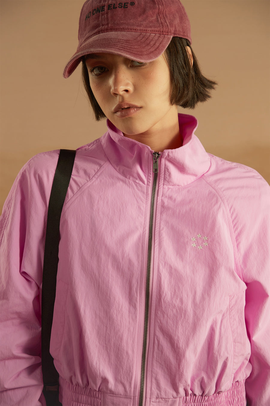 CHUU Collar Cropped Field Jacket