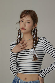 U-Neck Cropped T-Shirt