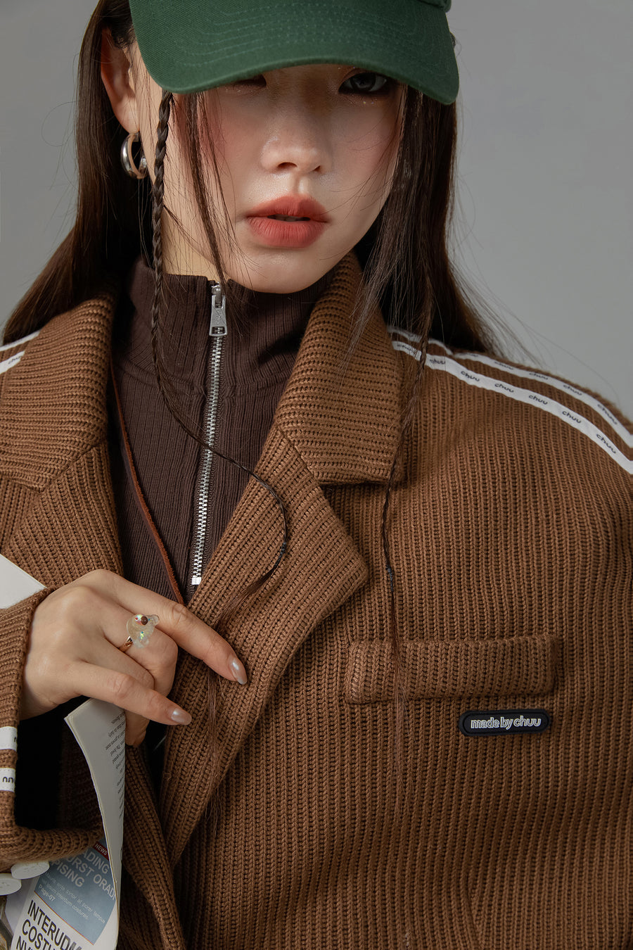 CHUU Head Up Vintage Loose-Fit Jacket