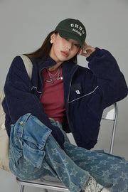 Im Doing Fine Zipper Jacket